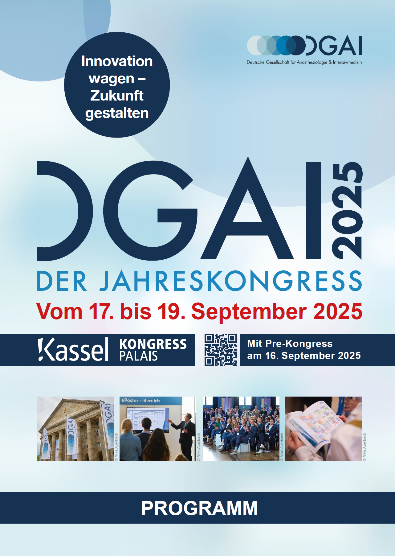 DGAI-Jahreskongress 2025 Hauptprogramm