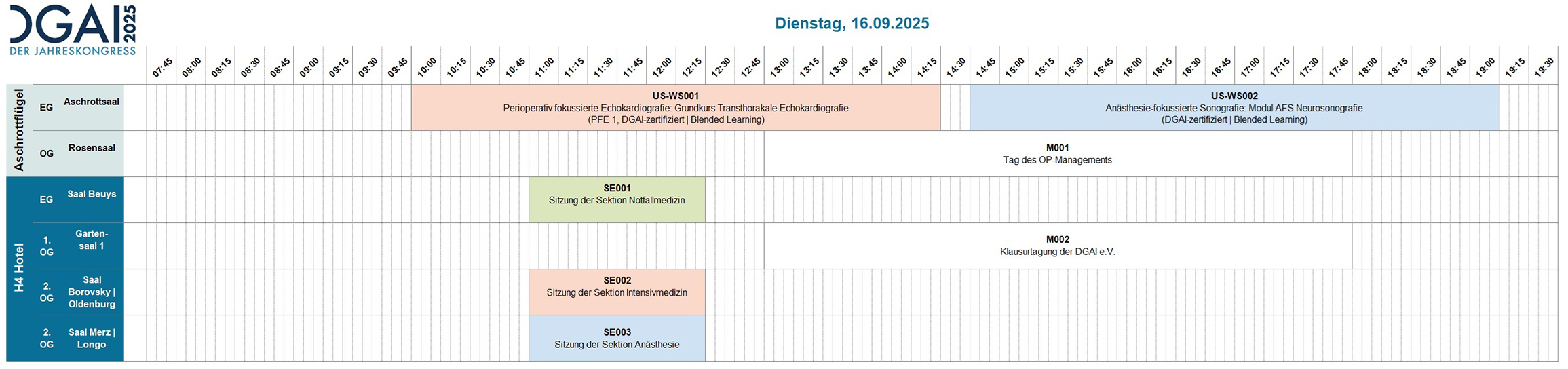 DGAI-Jahreskongress 2024 Dienstag